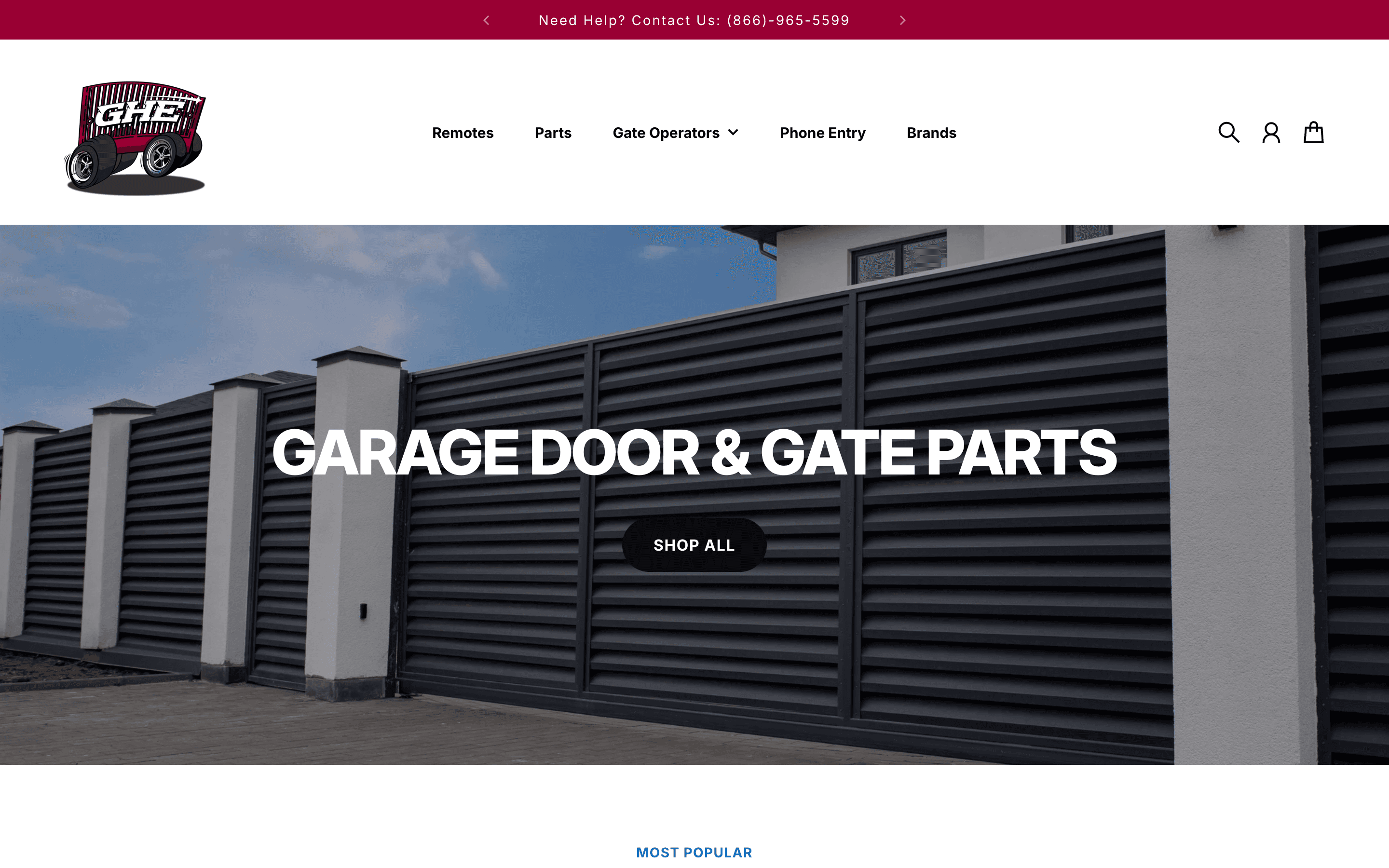 gatehousexpress.com project screenshot